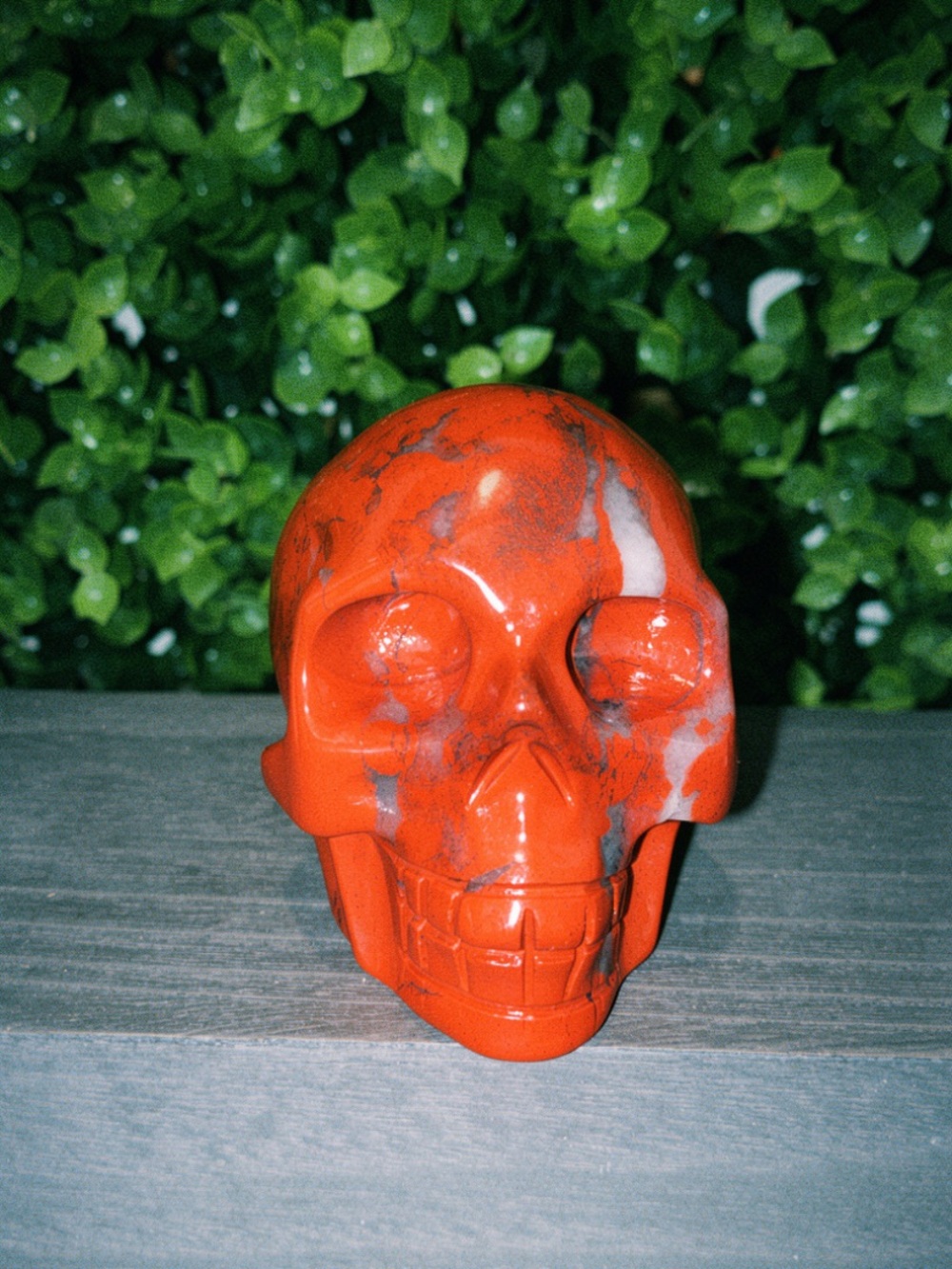 Red Jasper Skull Craving Natural crystal